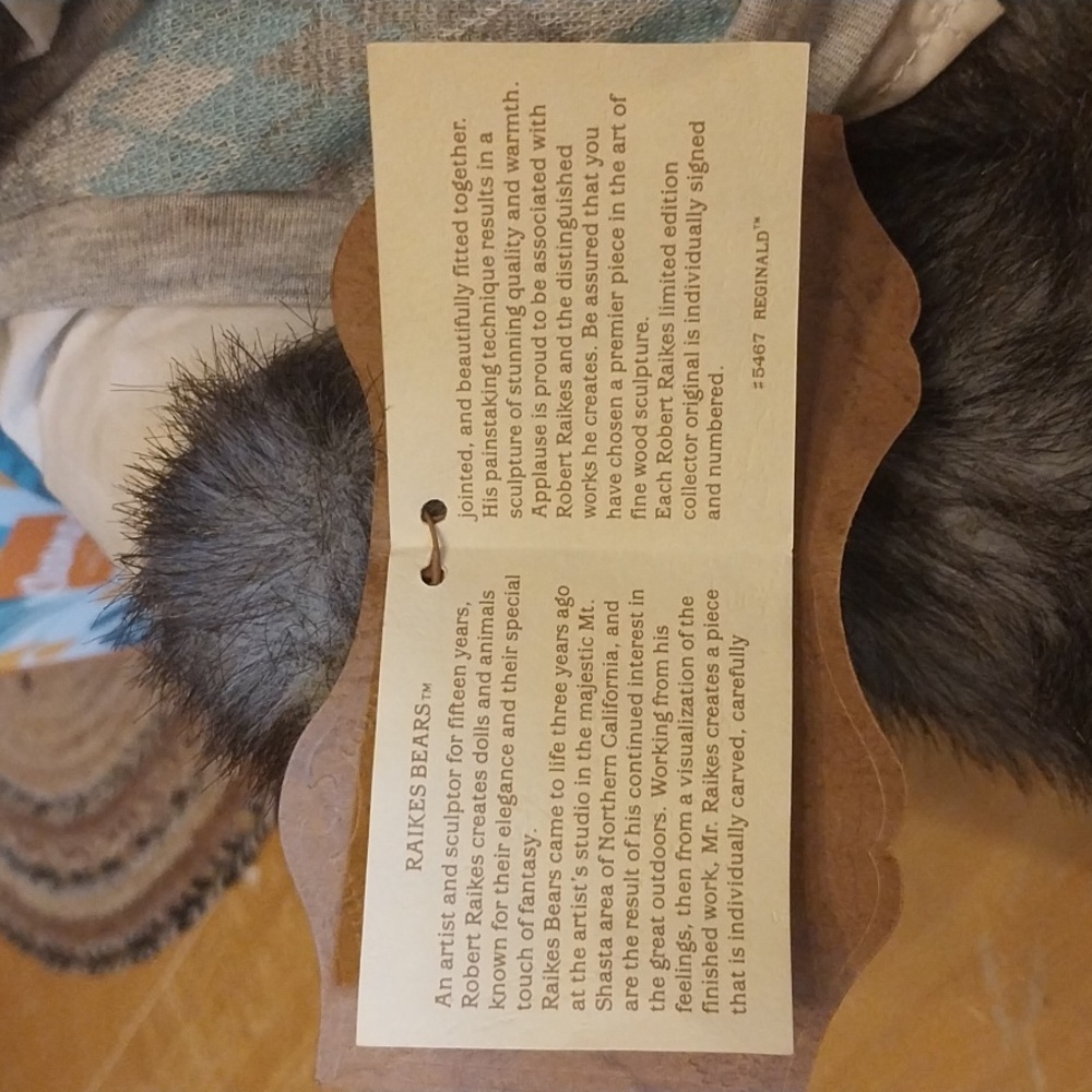 Raikes Bear - Picture 6 of 9